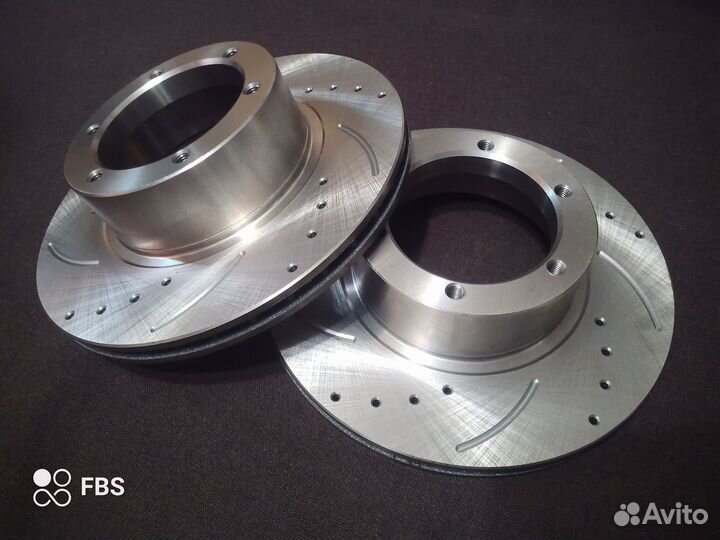 Передние тормозные диски газель 3302 перфорированн