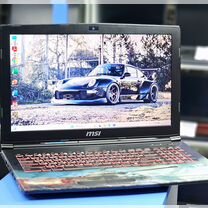 Игровой MSI i7-7700HQ 16gb SSD+HDD GTX 1050