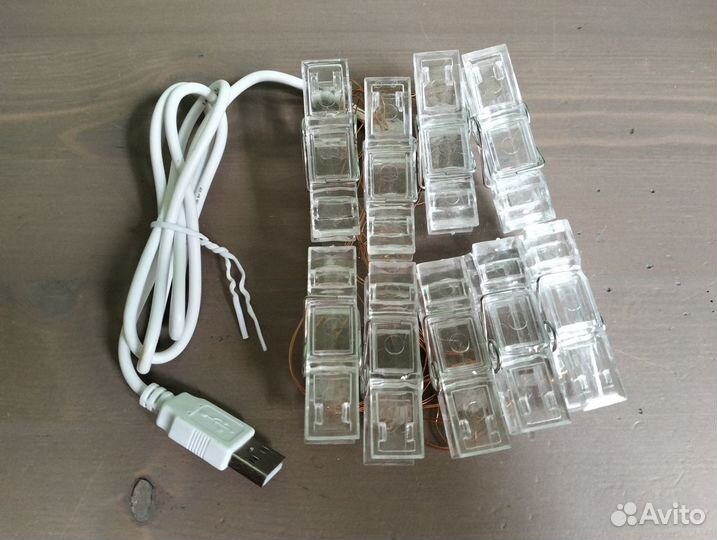 Led-гирлянда Прищепки USB