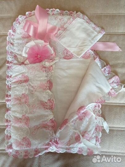 Конверт на выписку для девочки