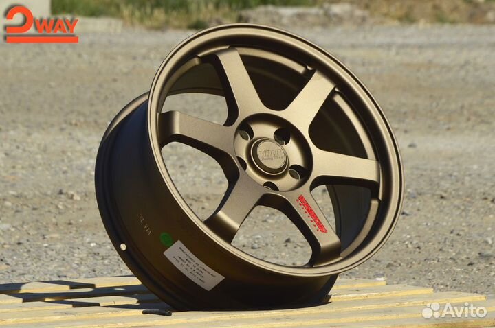 R17 Volk TE37SL Style 7.5J ET35 5*114.3 (FL39)