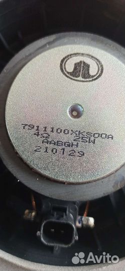 Динамики haval f7 передние