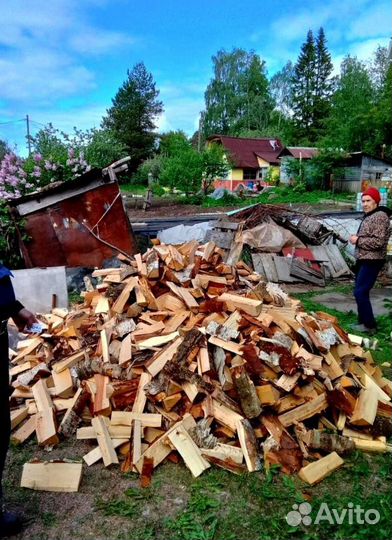 Дрова сухие в любом количестве