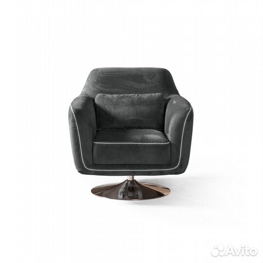 Кресло Marco, искусственная замша Breeze gray