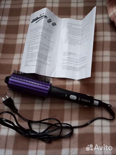 Расческа выпрямитель для волос новая zimber