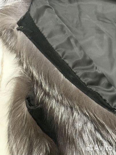 Жилет натуральный мех