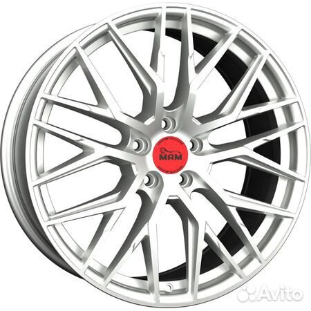 R18 5x112 8J ET45 D72,6 MAM Felgen RS4 Matt Silver