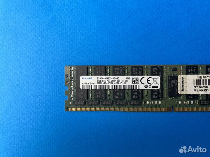 ECC REG DDR4 32GB 2133 MHz samsung 4DRx4