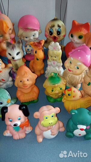 Резиновые игрушки СССР и не только