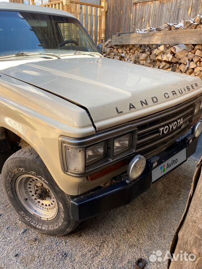 Toyota Land Cruiser 3.4 МТ, 1989, 400 000 км