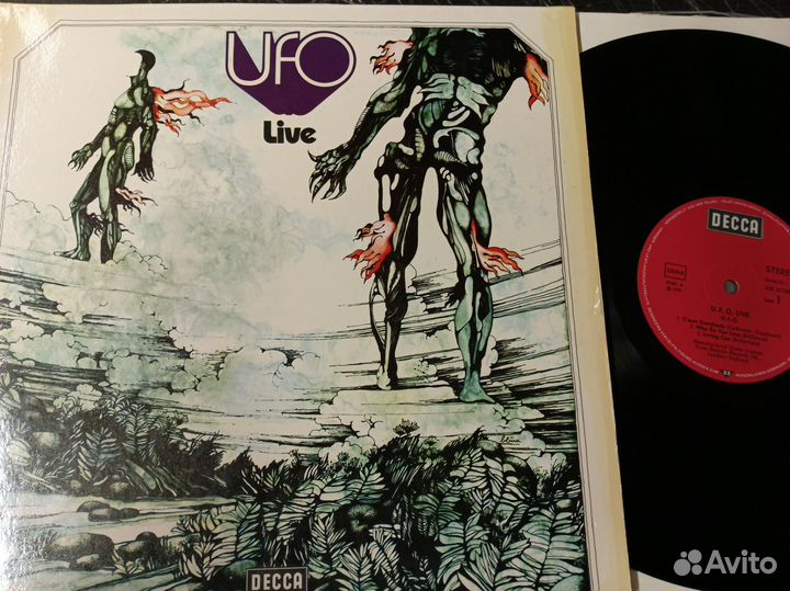 UFO Live Decca 1972 винил германия
