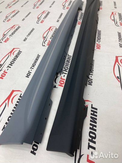 Комплект порогов BMW 3 series f30 М-Tech (М-пакет)