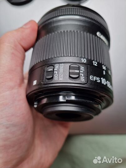 Canon EF-S 10-18mm is STM