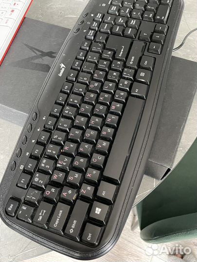 Клавиатура logitech mk240, genius KB-M200