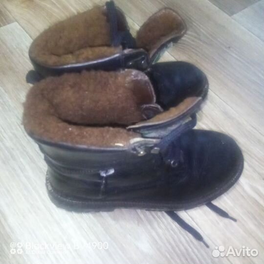 Ботинки Зимние на мальчика 33 размер