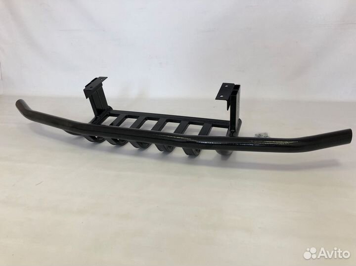 Защита переднего бампера и тяг на УАЗ Патриот