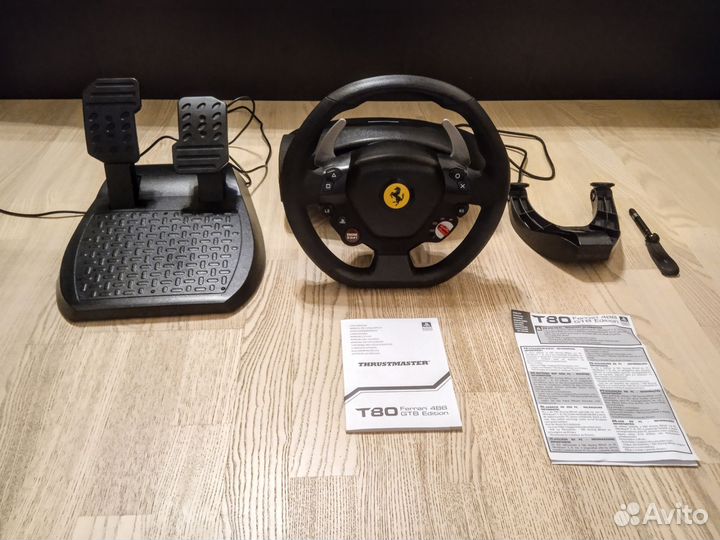 Игровой руль Thrustmaster T80