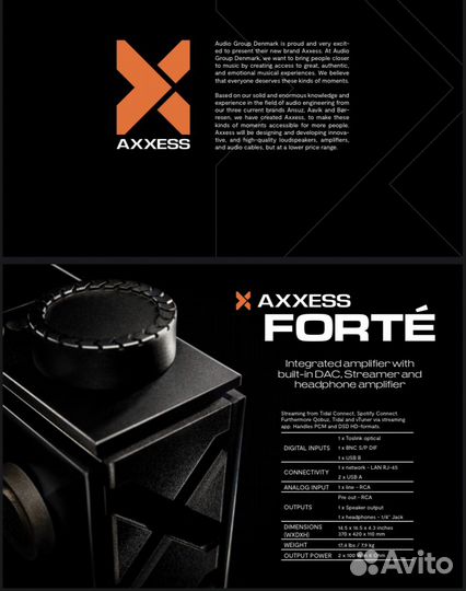 Усилитель Axxess forte