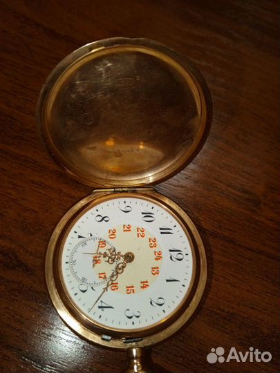 Часы золотые, антикварные