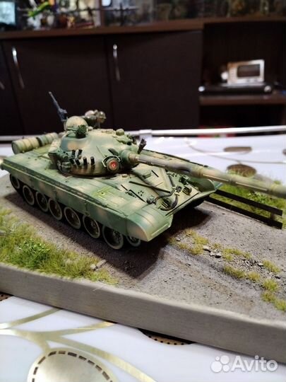 Модель танка Т-72