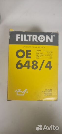 Фильтр масляный filtron OE6484