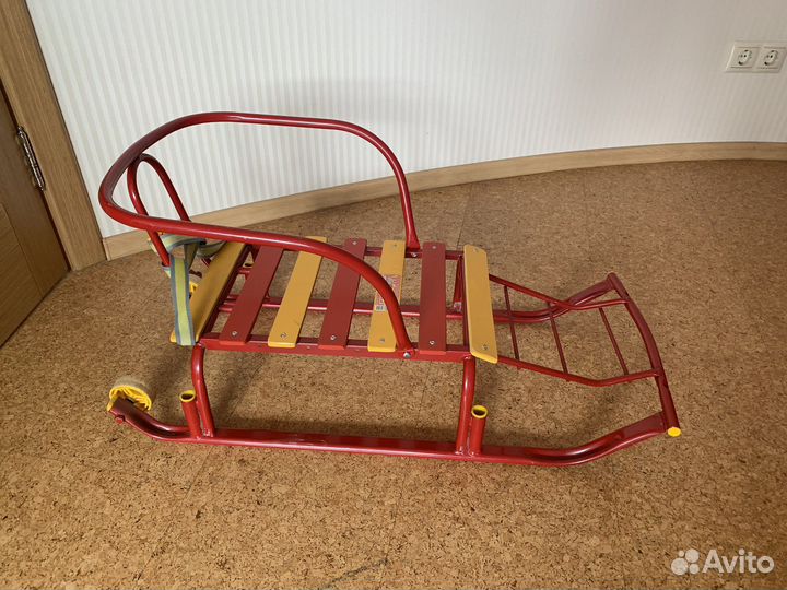 Санки с колесами