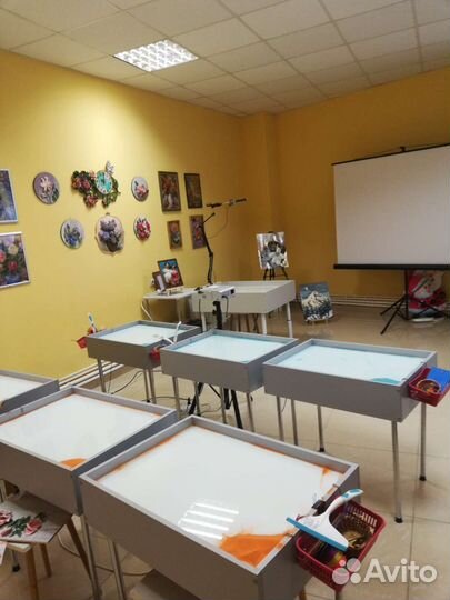 Световые столы для рисования песком