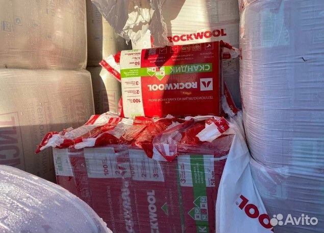 Утеплитель RockWool Лайт Баттс Скандик 800х600х50