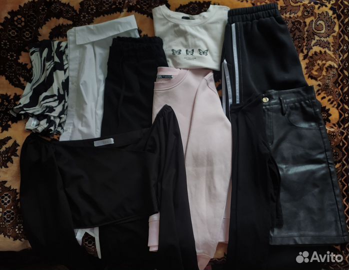 Пакет вещей на девочку 42-44 школа/повседневная