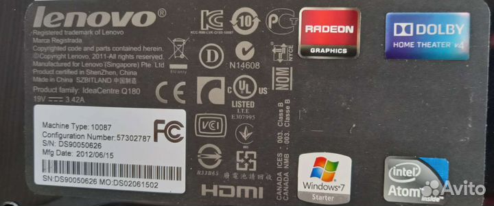 Мини пк Lenovo