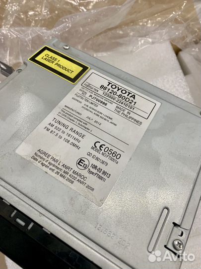 Штатная магнитола Тойота Прадо150