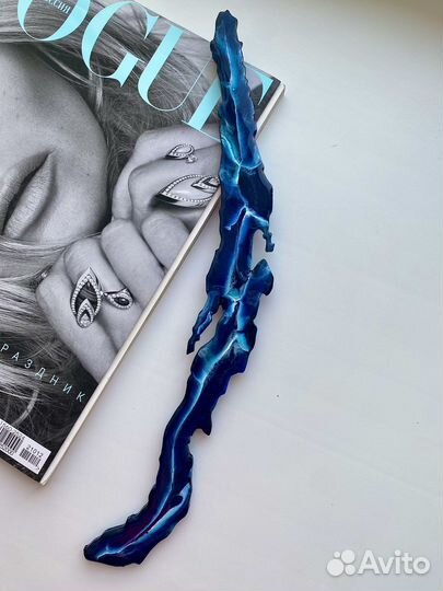 Магнит Картина Панно Байкал из эпоксидной смолы