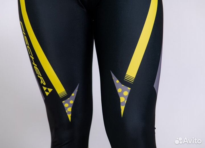 Комбинезон лыжный fischer Nordic W Черный/Лимон