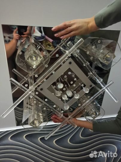 Люстра потолочная бу