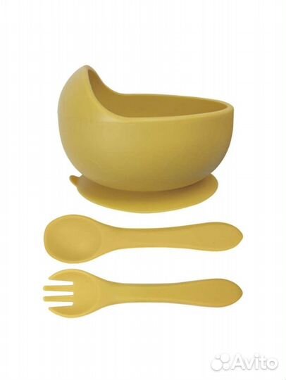 Силиконовая посуда для малышей