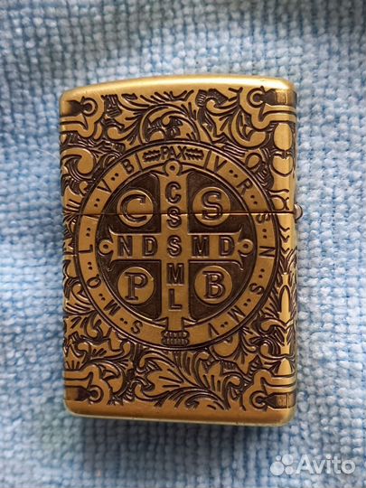 Зажигалка бензиновая zippo armor