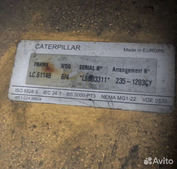 Дизельная электростанция дэс CAT 300 квт