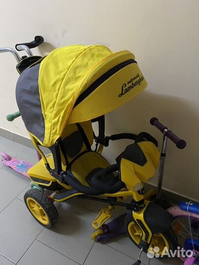 Трехколесный велосипед lamborghini