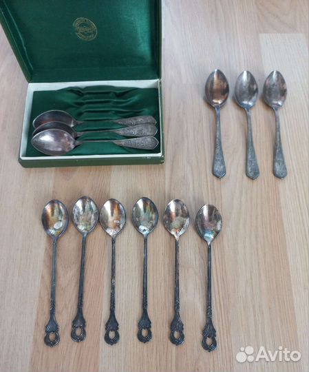 Столовые приборы, мельхиор