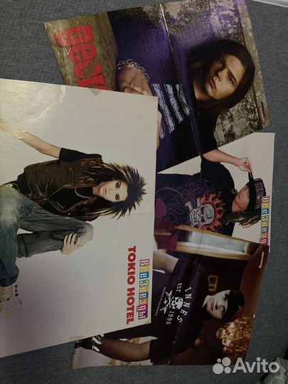 Отдам плакаты tokio hotel