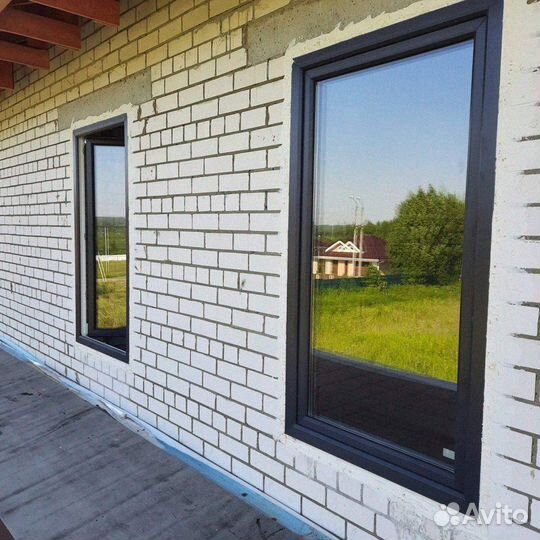 Окна пластиковые в коттедж