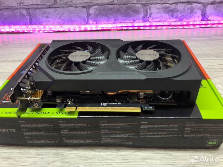 Gigabyte RTX 4060 Windforce OC 8Gb Трейд-ин