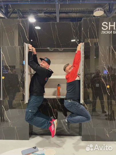 Люки под плитку 30-60 шагма