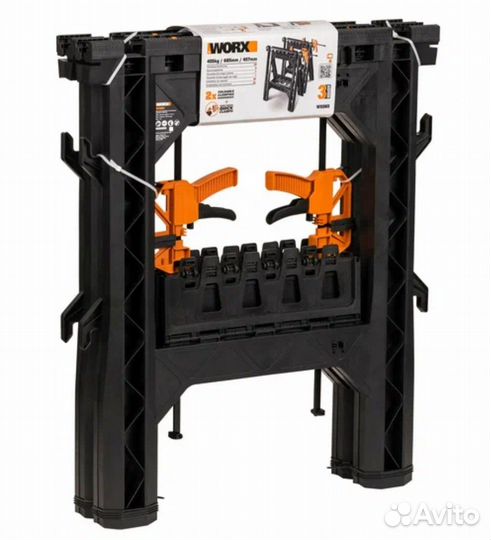 Портативные универсальные козлы worx WX065