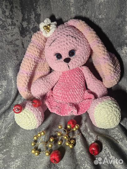 Плюшевые зайки амигуруми