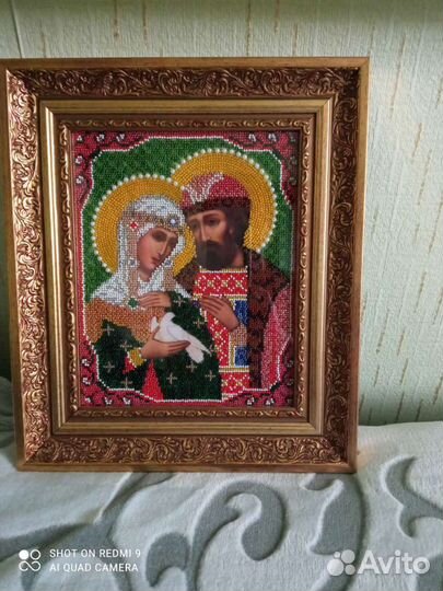 Икона Пётр и Феврония