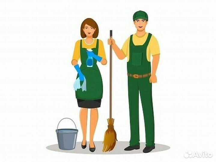 Уборщик служебных помещений магазина на 1 час