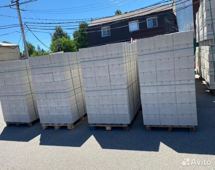 Пеплоблок М35 390х190х190