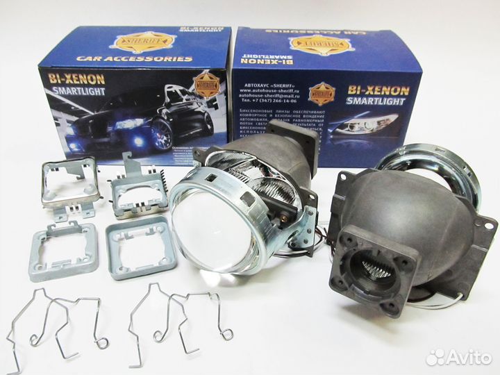 Биксеноновые линзы Hella Koito