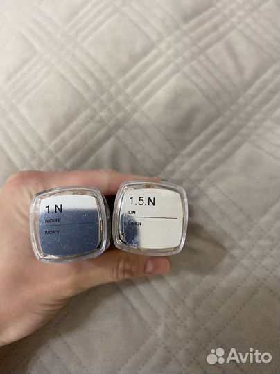 Крем тональный loreal 1N, 1,5N оттенки